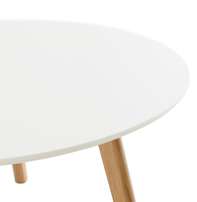 Lage ronde salontafel 'KOFY' Scandinavische stijl - Majorr