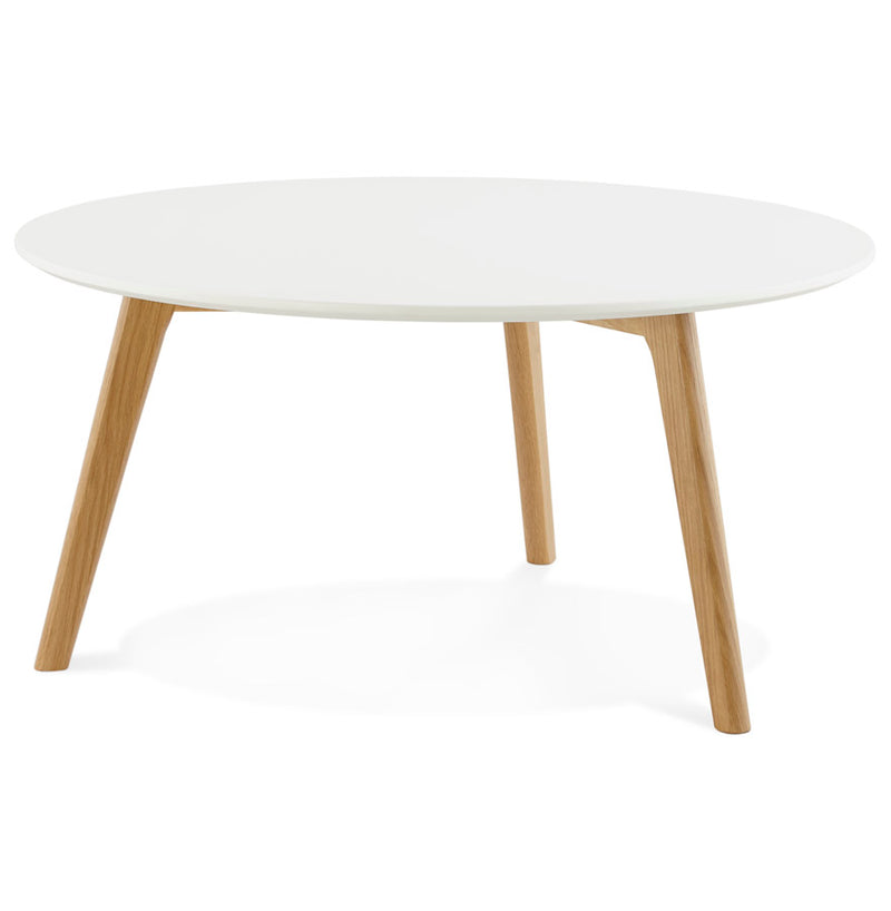 Lage ronde salontafel 'KOFY' Scandinavische stijl - Majorr