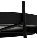 Lage tafel 'KOLOS MEDIUM' zwart - Majorr