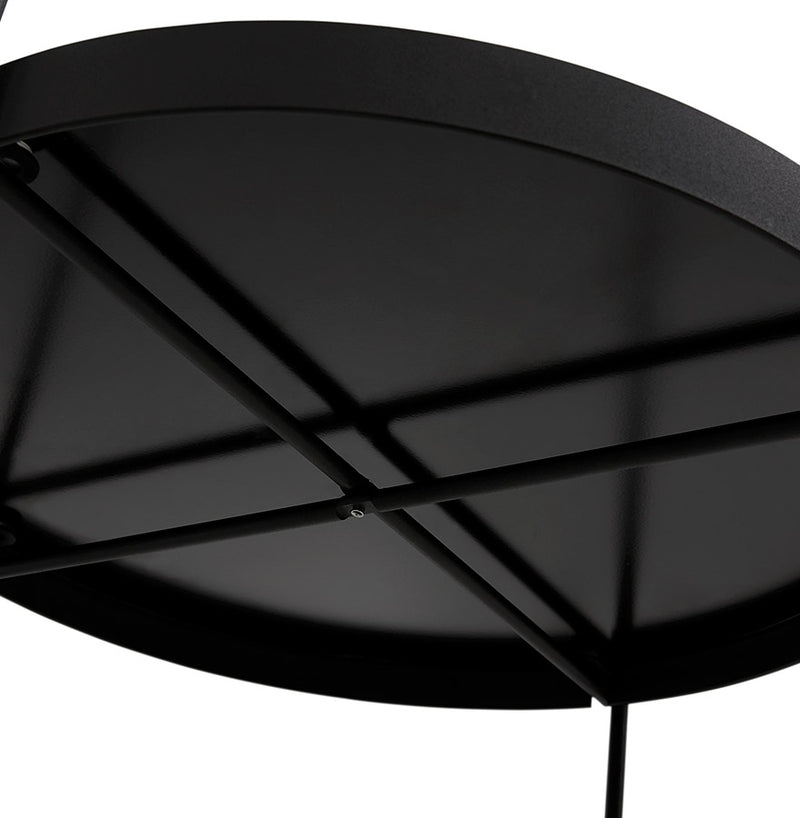 Lage tafel 'KOLOS MEDIUM' zwart - Majorr