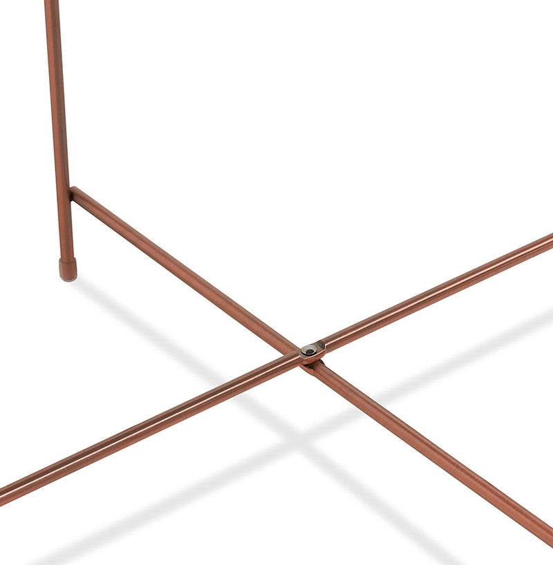 Lage tafel 'KOLOS MEDIUM' koperkleurig - Majorr
