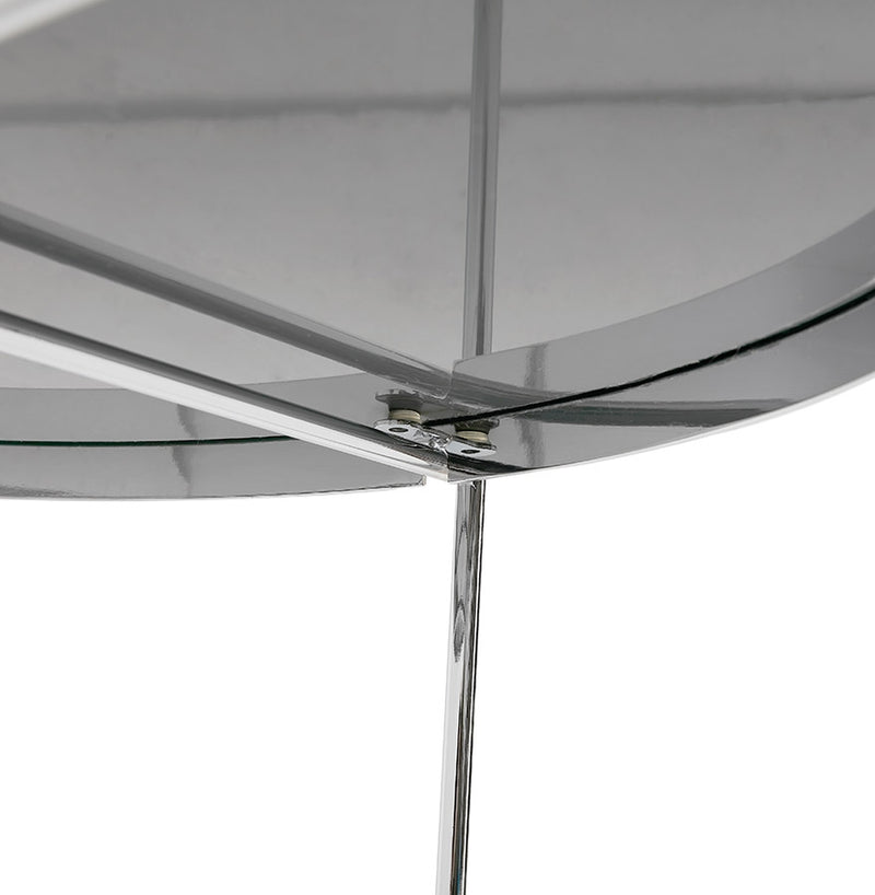 Lage tafel 'KOLOS MEDIUM' chroomkleurig - Majorr