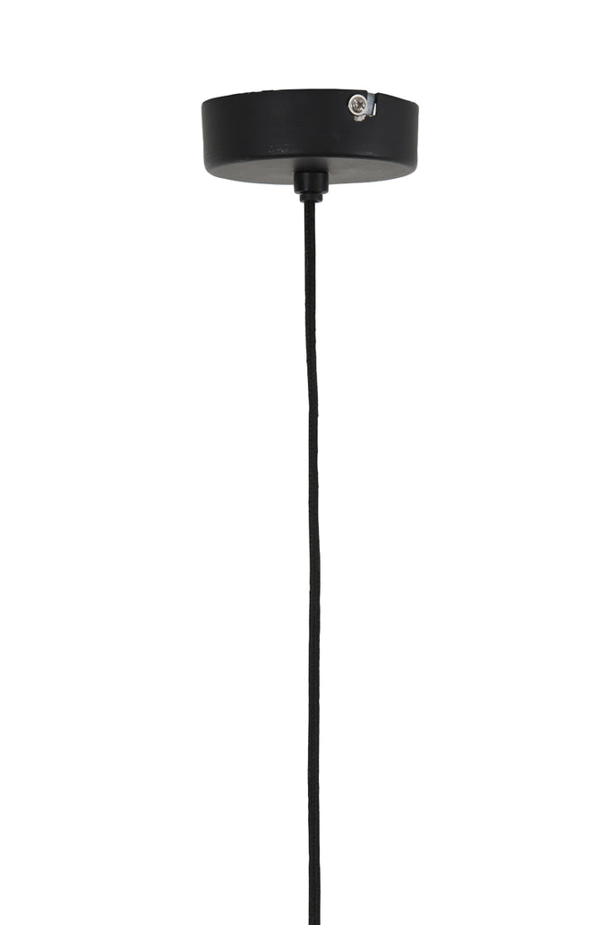 Hanging lamp 45x32 cm KYLIE black-gold - Majorr