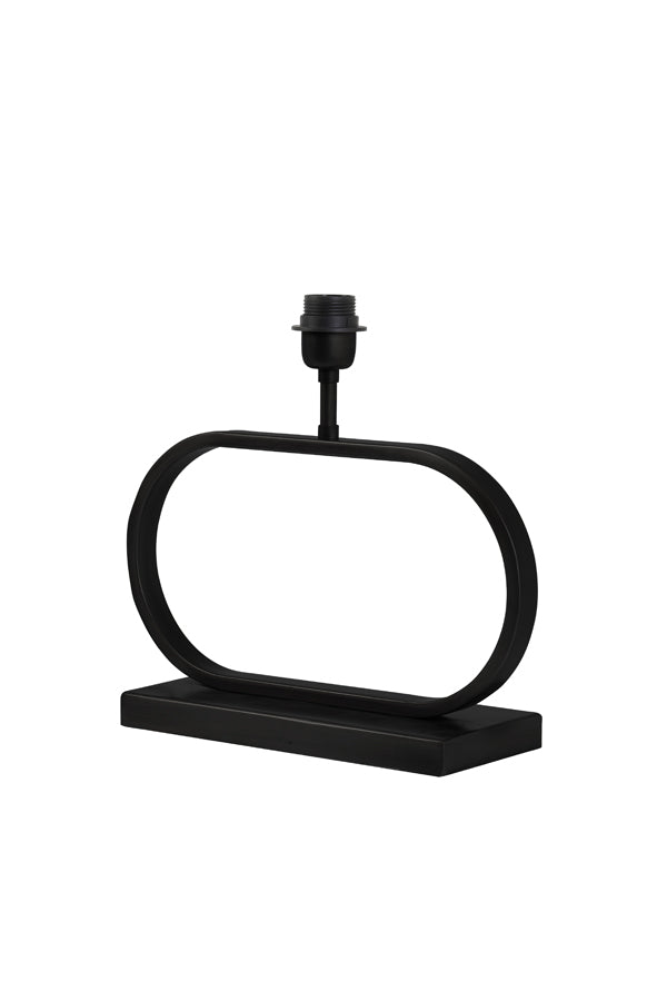 Lamp base 37x13x29 cm JAMIRO matt black - Majorr