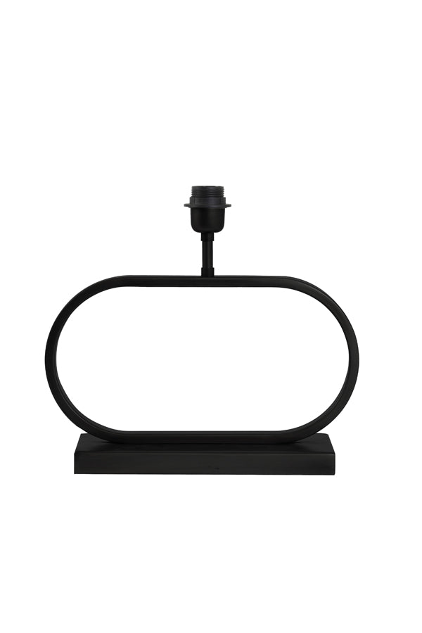 Lamp base 37x13x29 cm JAMIRO matt black - Majorr