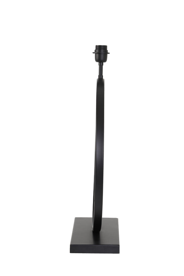 Lamp base 50x15x59 cm LIVA matt black - Majorr