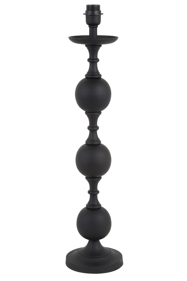 Lamp base 17x70 cm LESANE matt black - Majorr