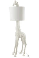 Lamp Giraffe Poly White - Majorr