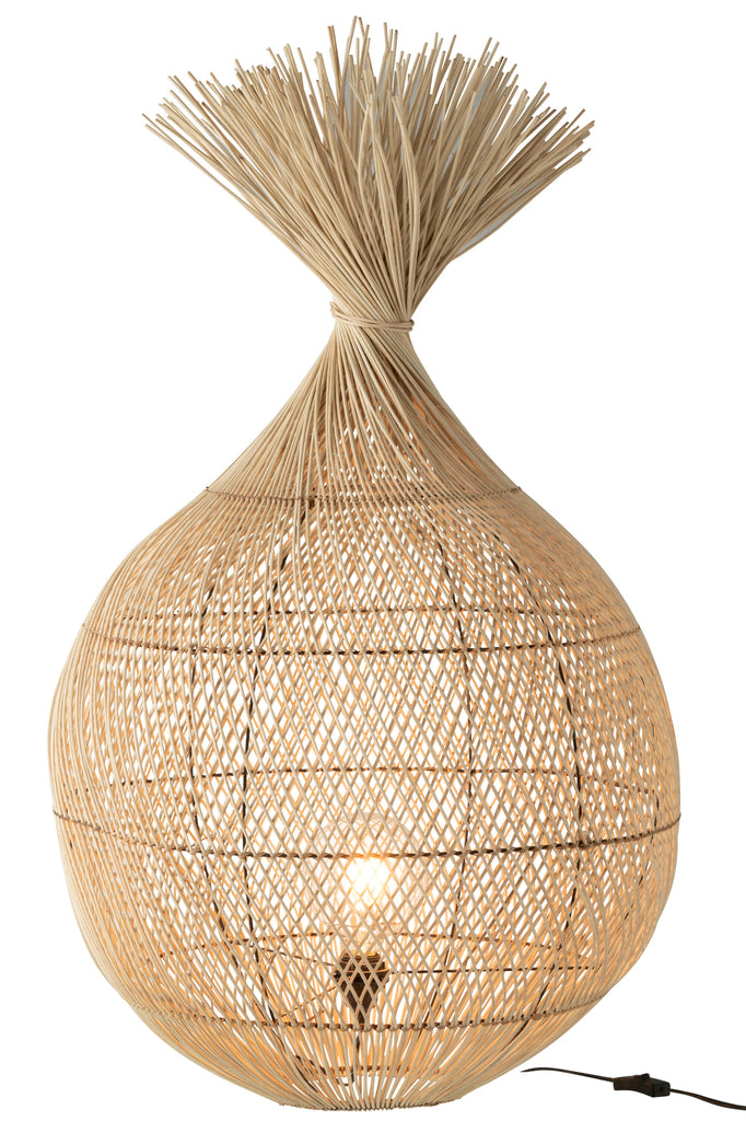 Lamp Kimmy Rattan Natural - Majorr