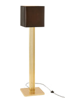 Lamp Moderna Gold Metal/Textile - Majorr