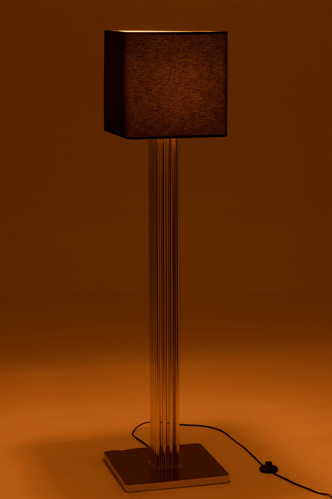 Lamp Moderna Gold Metal/Textile - Majorr