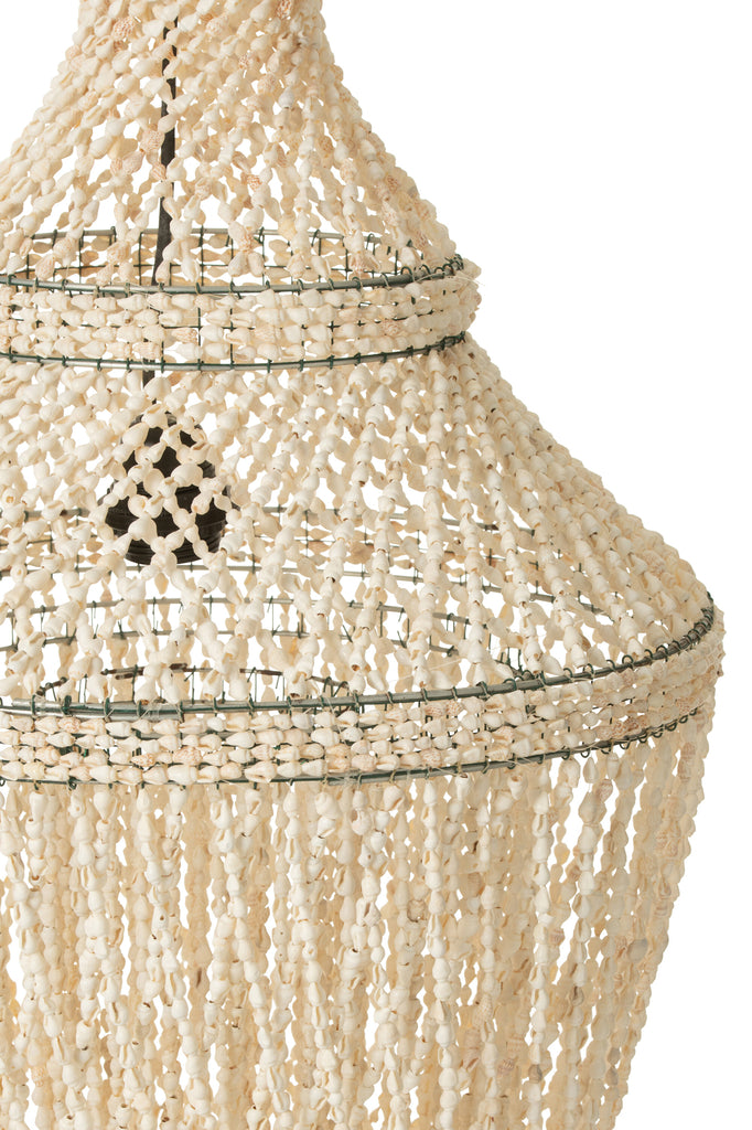 Lampshade Daisy Shell Natural - Majorr