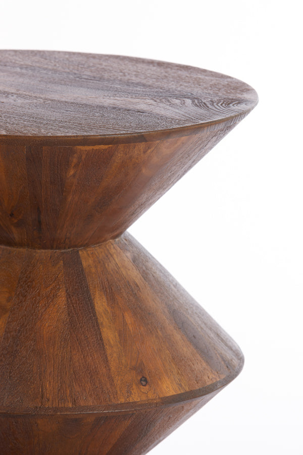 Bijzettafel Larus - Hout - Ø40cm - Majorr