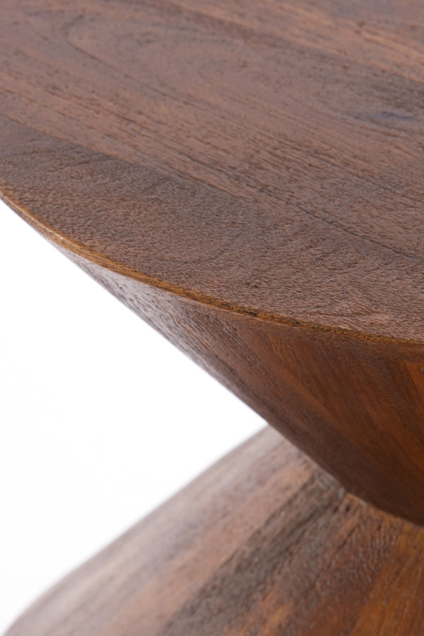 Bijzettafel Larus - Hout - Ø40cm - Majorr