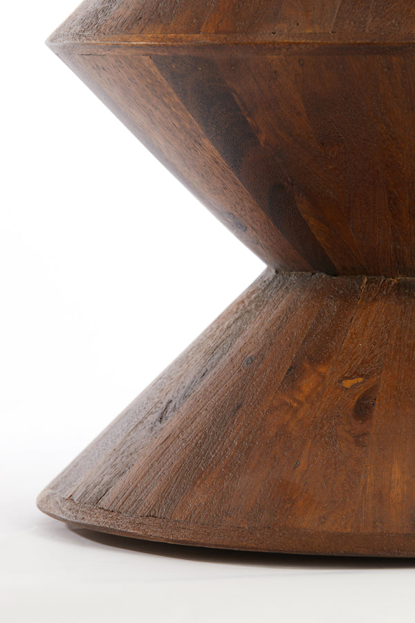 Bijzettafel Larus - Hout - Ø40cm - Majorr