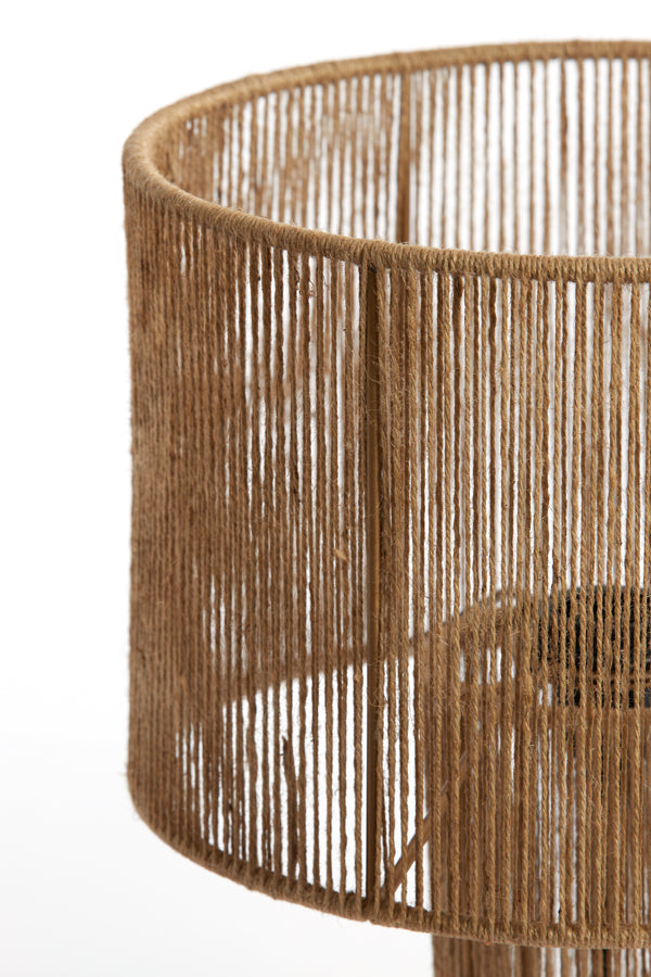 Table lamp 30x43 cm LAVATERA jute natural - Majorr