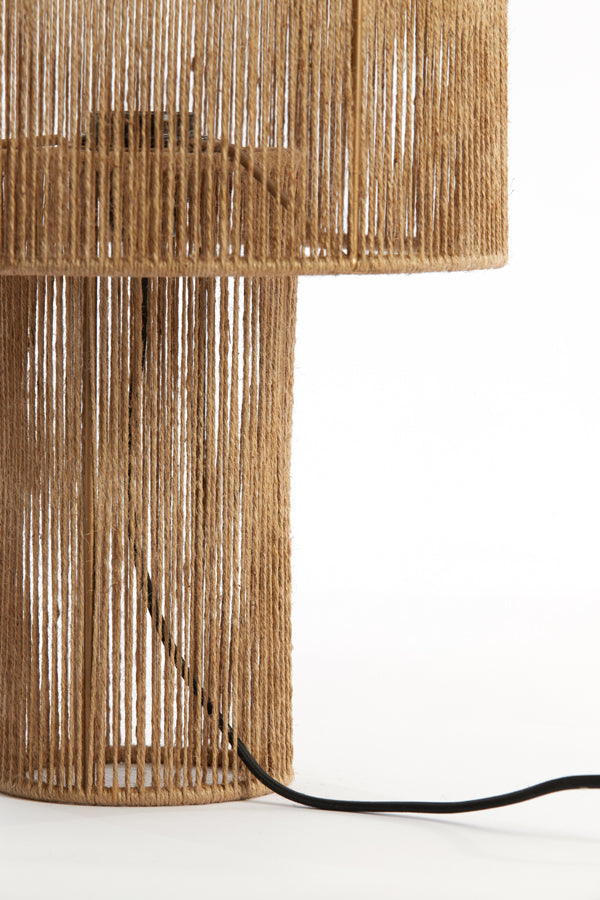 Table lamp 30x43 cm LAVATERA jute natural - Majorr