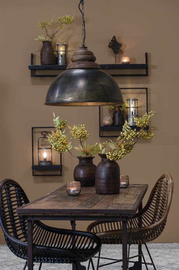 Hanglamp Leia - Zwart - Ø52cm - Majorr