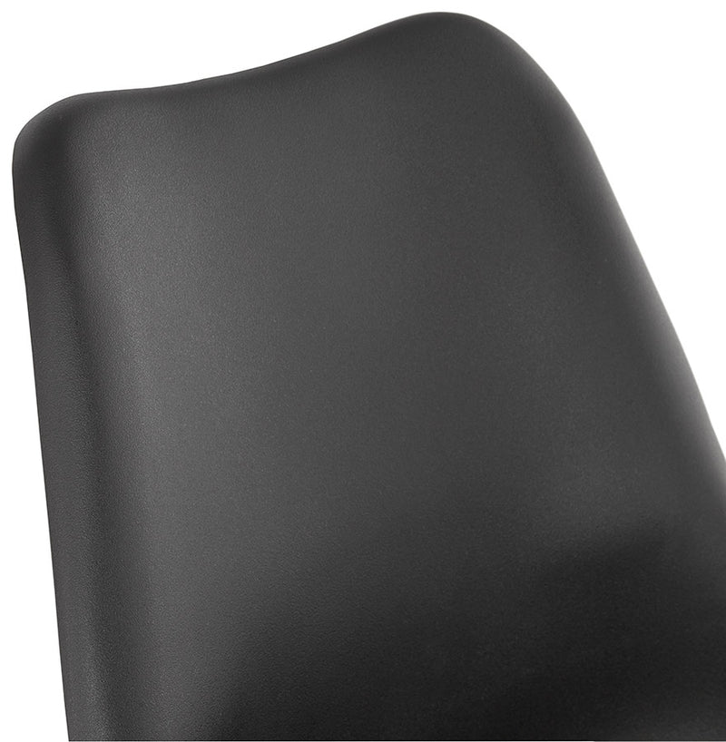 Zwarte design barkruk 'LEMON' - Majorr
