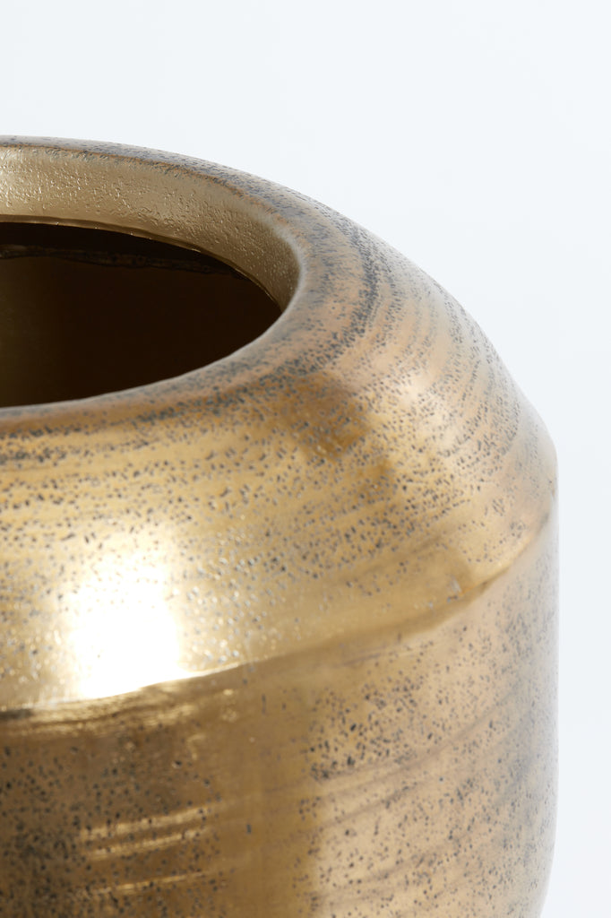 Bloempot Louie - Antiek Goud - Ø40cm - Majorr