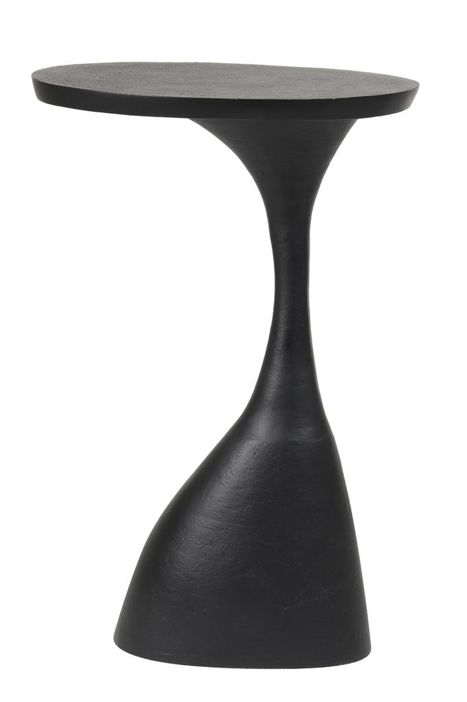 Side table 40x33x61 cm MACAU matt black - Majorr