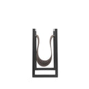 LABEL51 Magazinehouder - Antraciet - Leder - Majorr