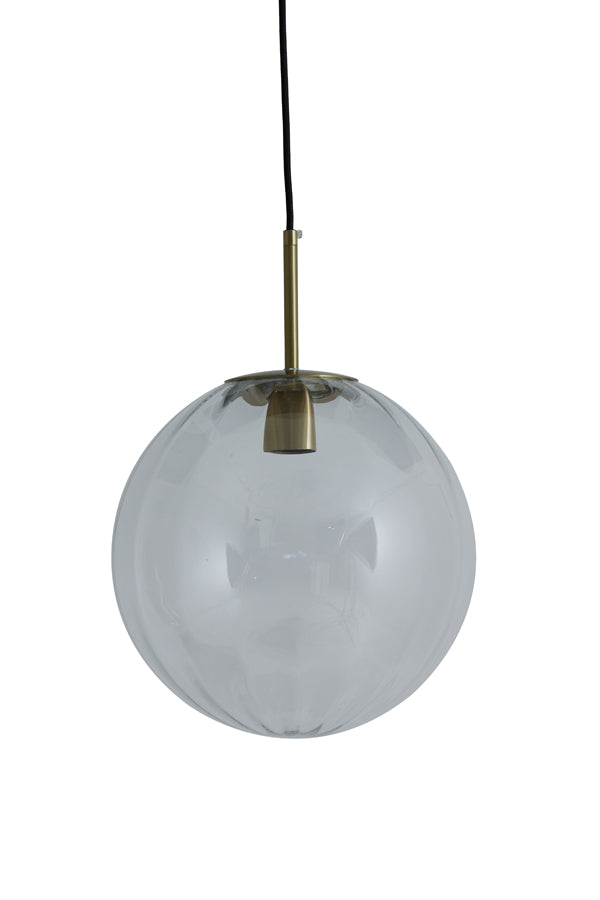Hanglamp Magdala - Smoke Glas - Ø30cm - Majorr