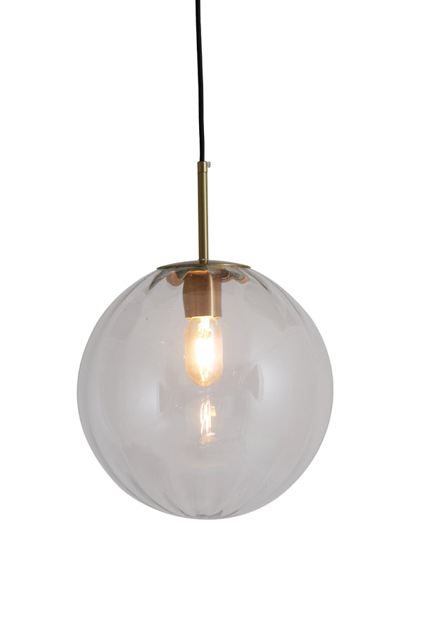 Hanglamp Magdala - Smoke Glas - Ø30cm - Majorr