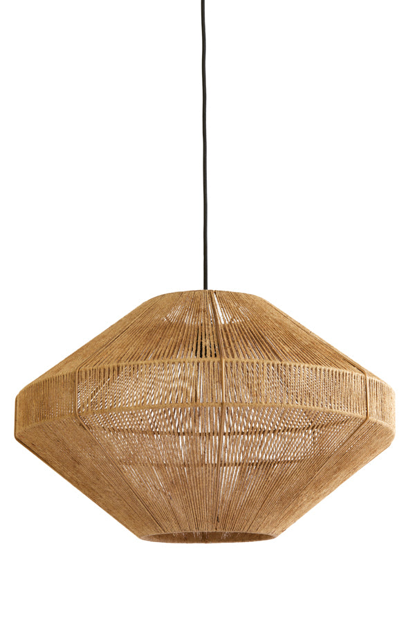 Hanging lamp 60x37 cm MALLOW jute natural