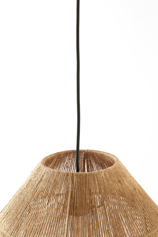 Hanging lamp 50x50 cm MALVA jute natural - Majorr