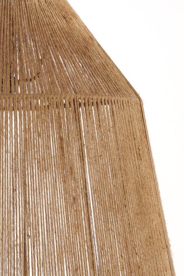 Hanging lamp 50x50 cm MALVA jute natural - Majorr