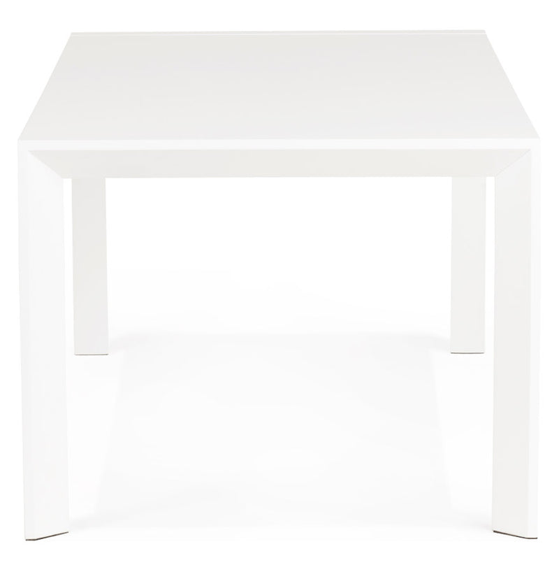Uitschuifbare, witte, matte design tafel 'MAMAT' - 190(270)x95 cm - Majorr