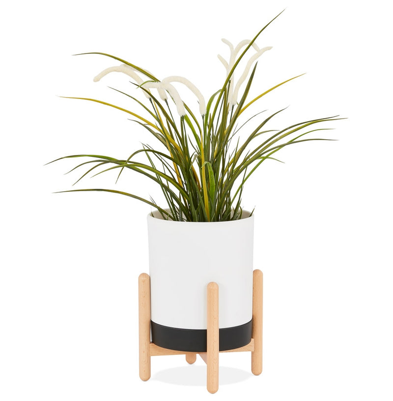 Bloempot 'MARGERIT' voor binnen wit design - Majorr