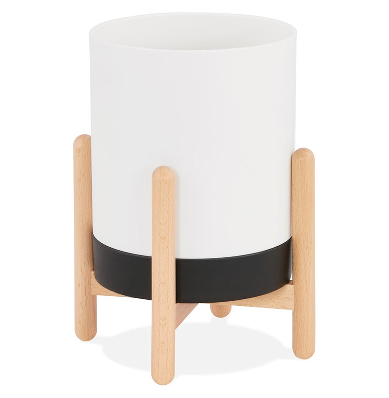 Bloempot 'MARGERIT' voor binnen wit design - Majorr