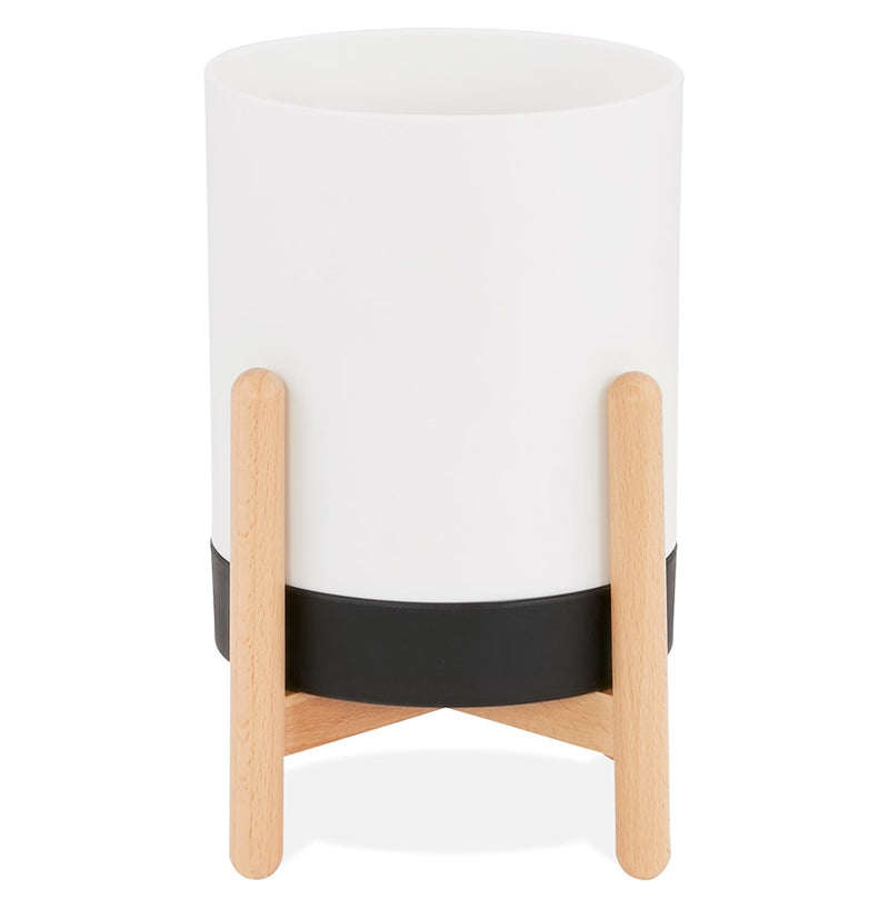Bloempot 'MARGERIT' voor binnen wit design - Majorr