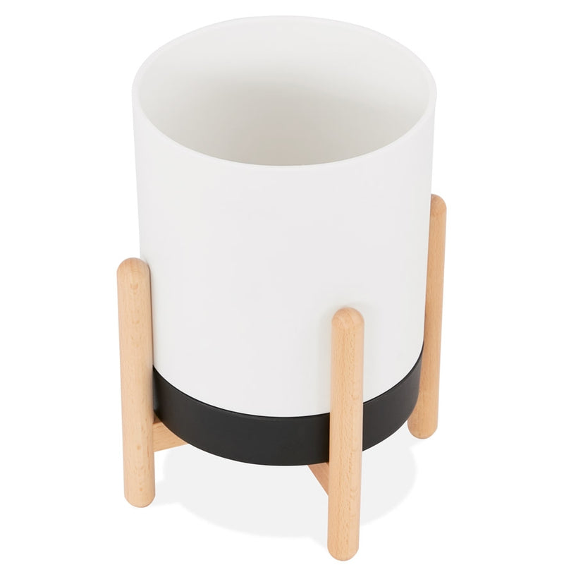 Bloempot 'MARGERIT' voor binnen wit design - Majorr