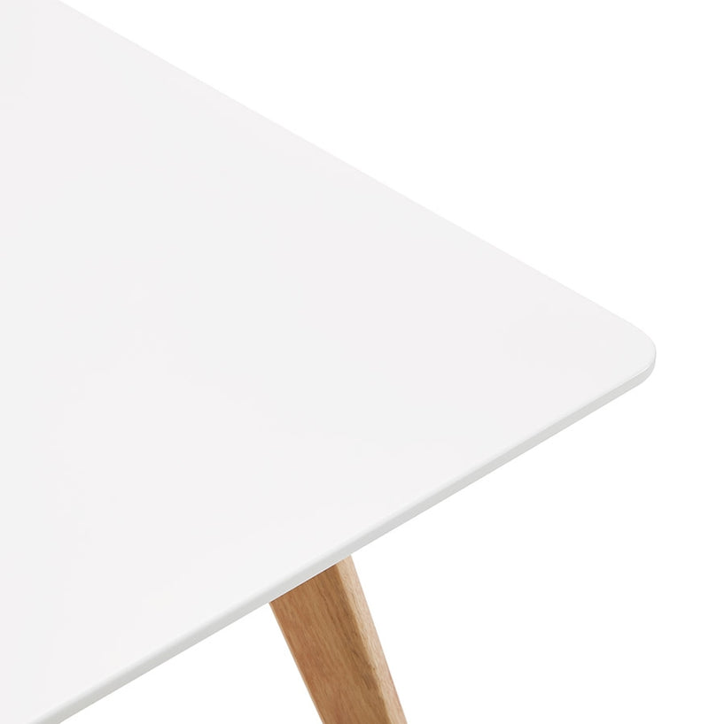Design witte 'MARIUS' tafel / bureau in Scandinavische stijl - 120x80 cm - Majorr
