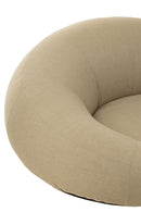 Mattress Donut Polypropylene Beige - Majorr