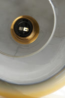 Table lamp 30x43 cm MAYSON glass gold-clear+gold - Majorr