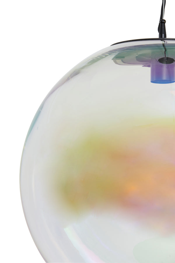 Hanglamp Medina - Multicolor Glas - Ã˜48cm - Majorr