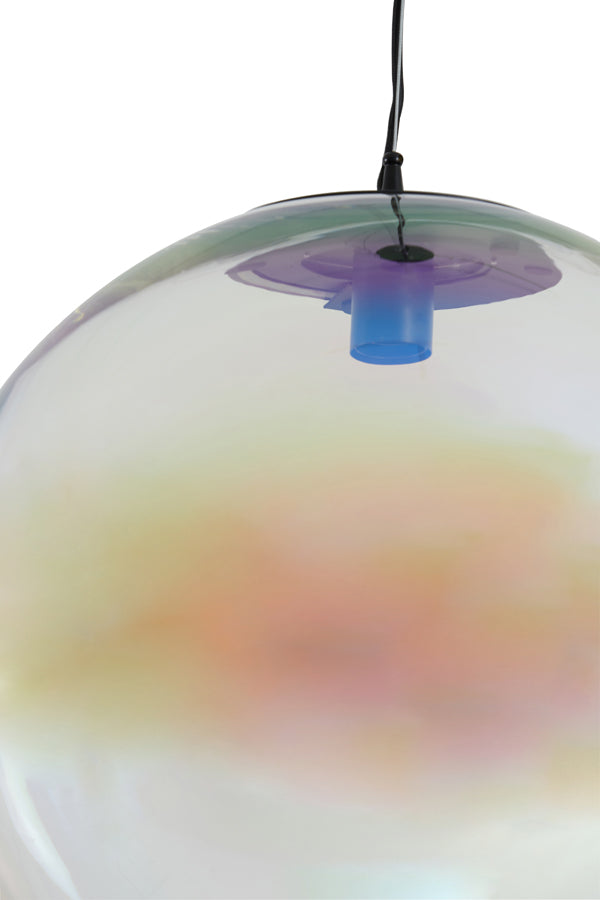 Hanglamp Medina - Multicolor Glas - Ã˜48cm - Majorr