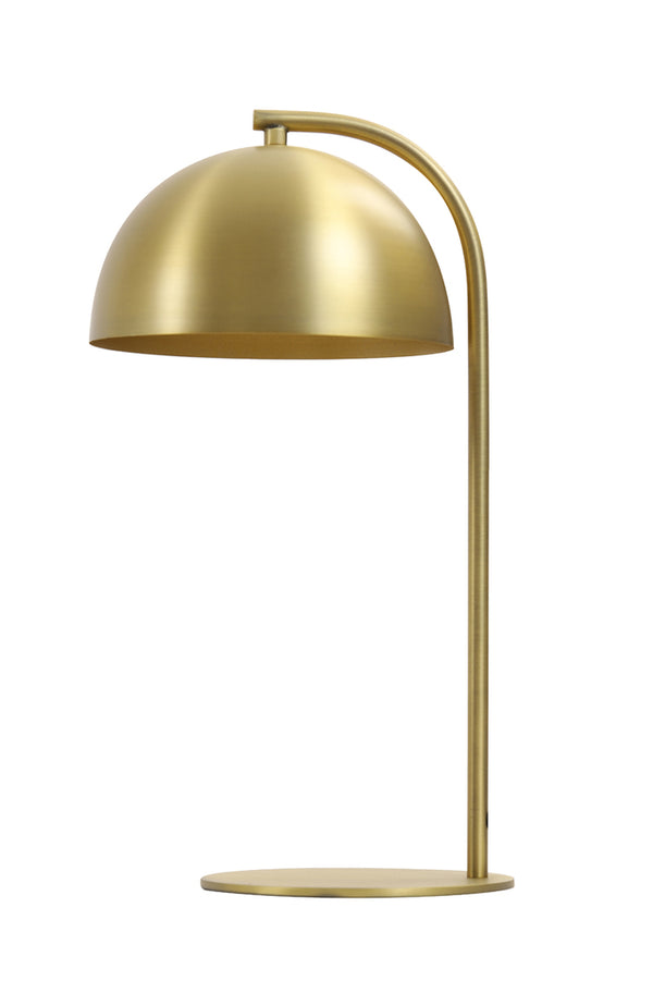 Table lamp 24x20x43 cm METTE antique bronze - Majorr