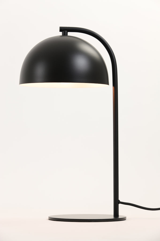 Table lamp 24x20x43 cm METTE matt black - Majorr