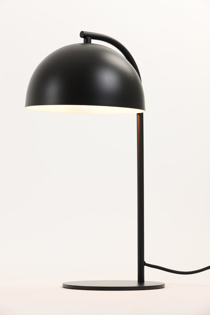 Table lamp 24x20x43 cm METTE matt black - Majorr