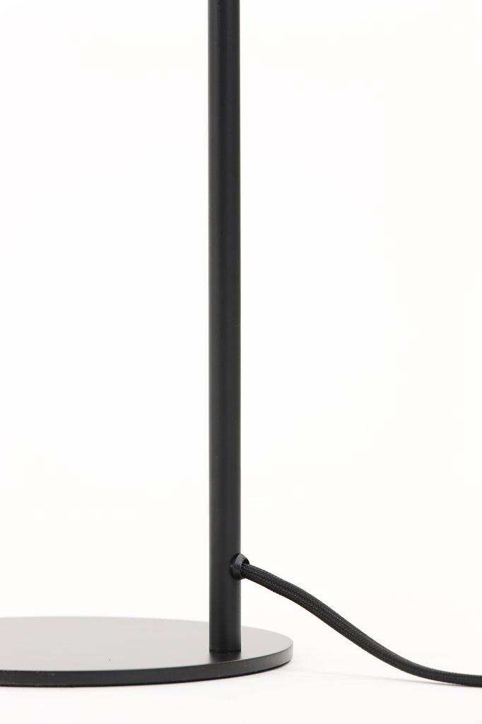 Table lamp 24x20x43 cm METTE matt black - Majorr