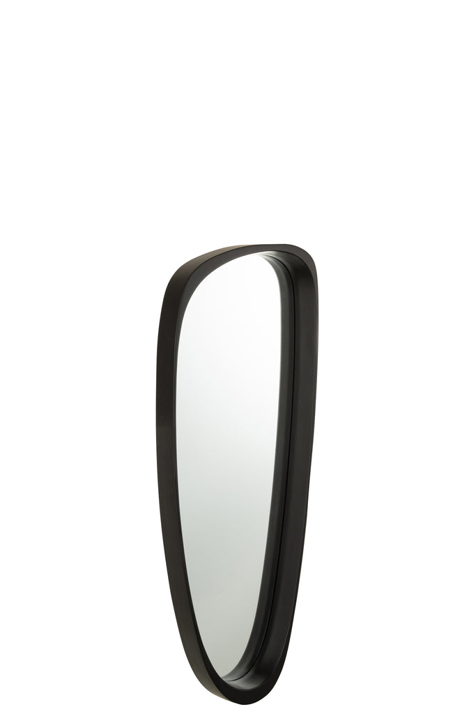 Mirror Giles Mdf/Glass Black Long - Majorr