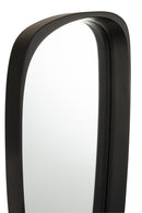 Mirror Giles Mdf/Glass Black Long - Majorr