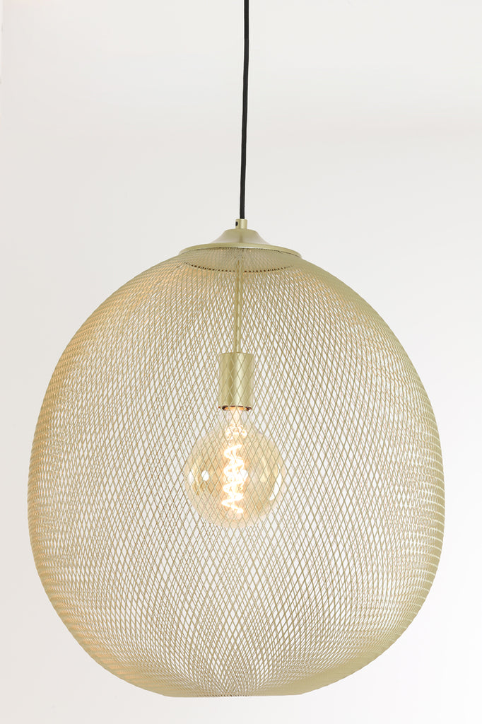 Hanging lamp 50x58 cm MOROC gold - Majorr