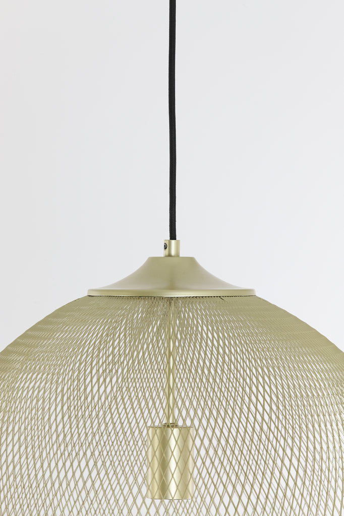 Hanging lamp 50x58 cm MOROC gold - Majorr