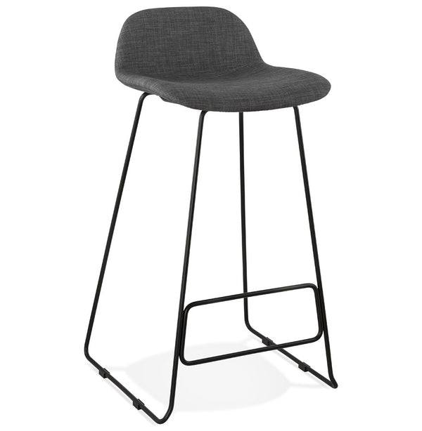 Design barkruk 'MOSKOW' zwart industriële stijl - Majorr
